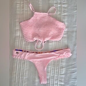 Maaji Smocked Reversible Two Piece 💙